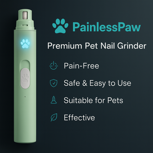 Electric Dog Nail Grinder Pet Nail Clipper USB Rechargeable Pet Nail Trimmers Painless with Polisher Wheel for Small/Large Pets